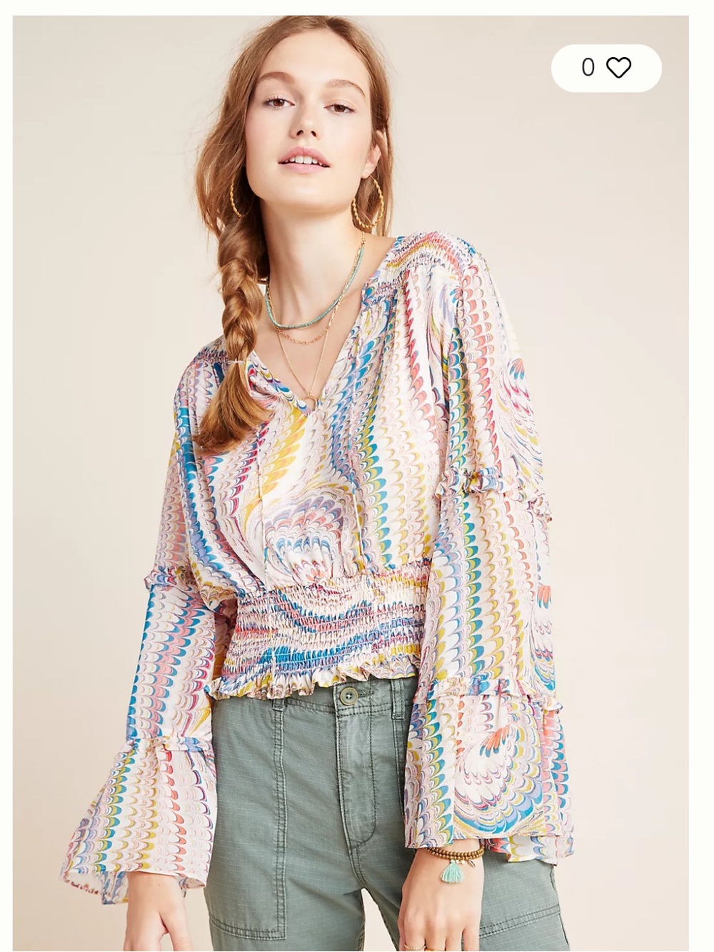 Maeve Jessa Peasant Blouse